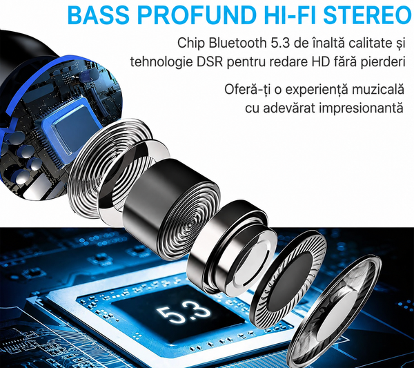 Căști Wireless Ultra Rezistente